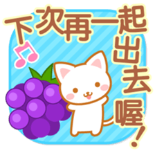 Cat-Fruits-Chinese (Traditional) sticker #5570322