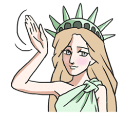 AsB - The Statue Of Liberty Club v1 sticker #5570565