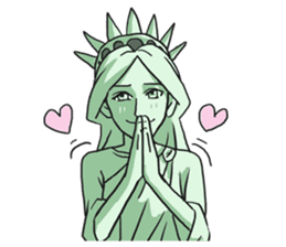 AsB - The Statue Of Liberty Club v1 sticker #5570574