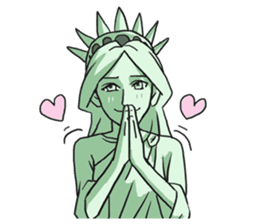 AsB - The Statue Of Liberty Club v1 sticker #5570574