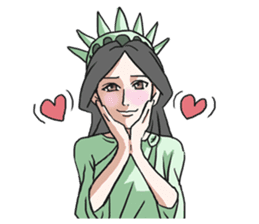 AsB - The Statue Of Liberty Club v1 sticker #5570575