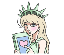 AsB - The Statue Of Liberty Club v1 sticker #5570578