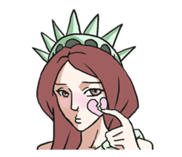 AsB - The Statue Of Liberty Club v1 sticker #5570581