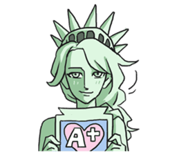 AsB - The Statue Of Liberty Club v1 sticker #5570585
