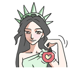 AsB - The Statue Of Liberty Club v1 sticker #5570589