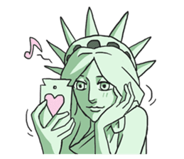 AsB - The Statue Of Liberty Club v1 sticker #5570590