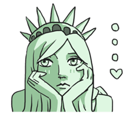 AsB - The Statue Of Liberty Club v1 sticker #5570598