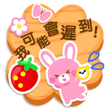 strawberry rabbit -petit animal -no14- sticker #5570639