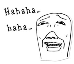 THE FACES Sticker[ENGLISH] sticker #5571239