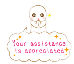 Polite expressions for casual use[E] sticker #5571329