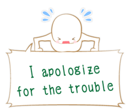 Polite expressions for casual use[E] sticker #5571333