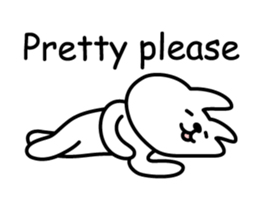 Cat lying down 4 sticker #5571554