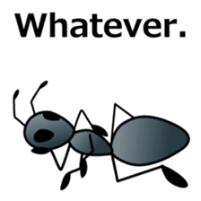 Ant story English sticker #5571646