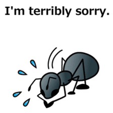 Ant story English sticker #5571654
