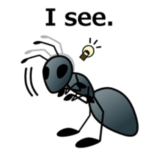 Ant story English sticker #5571661