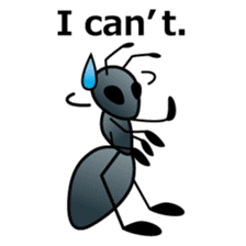 Ant story English sticker #5571667