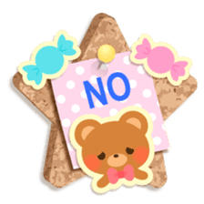 Cork board-English- sticker #5571742