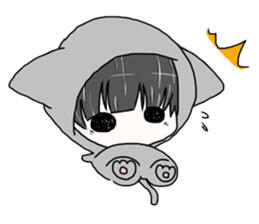Chibi-tomo sticker #5572312
