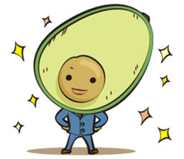 Mr.Avocado sticker #5572832