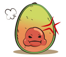 Mr.Avocado sticker #5572845