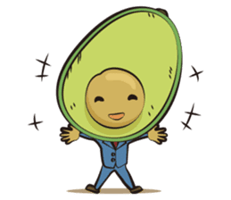 Mr.Avocado sticker #5572847