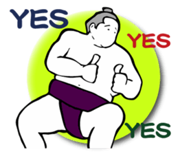 Nice sumo wrestler sticker #5574460