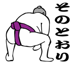 Nice sumo wrestler sticker #5574466