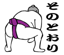 Nice sumo wrestler sticker #5574466