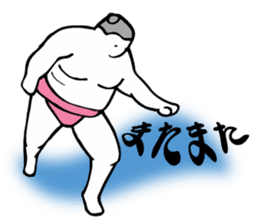 Nice sumo wrestler sticker #5574469