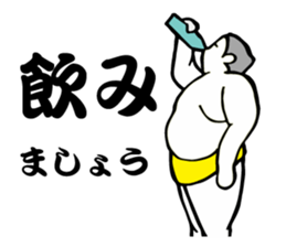 Nice sumo wrestler sticker #5574470