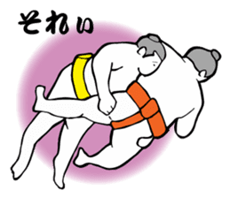 Nice sumo wrestler sticker #5574486