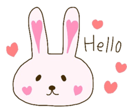 bunnyheart sticker #5575052