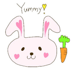 bunnyheart sticker #5575054