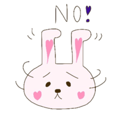 bunnyheart sticker #5575058