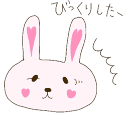bunnyheart sticker #5575066