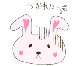 bunnyheart sticker #5575074