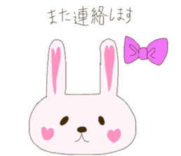 bunnyheart sticker #5575083