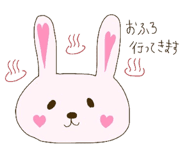 bunnyheart sticker #5575084
