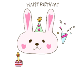 bunnyheart sticker #5575085