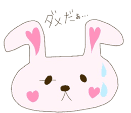 bunnyheart sticker #5575088