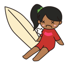 Ryoko's Surfing Life sticker #5575176