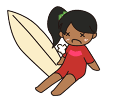 Ryoko's Surfing Life sticker #5575176