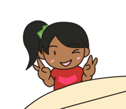 Ryoko's Surfing Life sticker #5575179