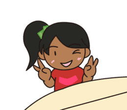 Ryoko's Surfing Life sticker #5575179