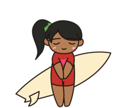 Ryoko's Surfing Life sticker #5575188