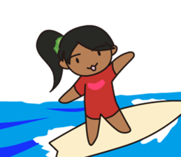 Ryoko's Surfing Life sticker #5575190