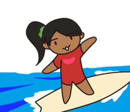 Ryoko's Surfing Life sticker #5575190