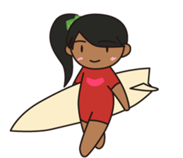 Ryoko's Surfing Life sticker #5575192