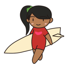 Ryoko's Surfing Life sticker #5575192