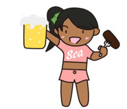 Ryoko's Surfing Life sticker #5575193